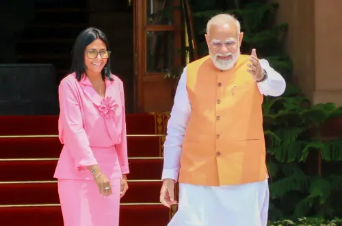 PM मोदी और वेनेजुएला की कार्यवाहक राष्ट्रपति रोड्रिगेज के बीच ऊर्जा साझेदारी पर अहम बातचीत