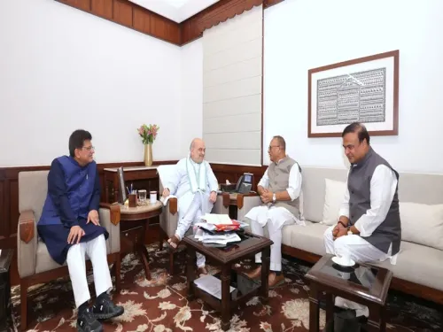 भाजपा में शामिल होने के बाद प्रद्युत बोरदोलोई ने अमित शाह से की महत्वपूर्ण चर्चा