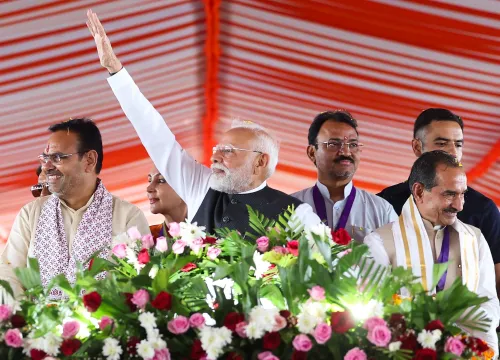 क्या बांसवाड़ा में प्रधानमंत्री मोदी ने किसानों से संवाद किया?