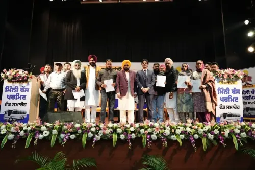 क्या पंजाब के मुख्यमंत्री भगवंत मान ने बेरोजगार युवाओं को 505 मिनी-बस परमिट दिए?