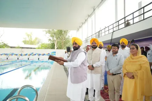 संगरूर में ₹9.50 करोड़ का ओलंपिक स्विमिंग पूल उद्घाटित, CM भगवंत मान बोले— यहाँ से निकलेंगे विश्व चैंपियन