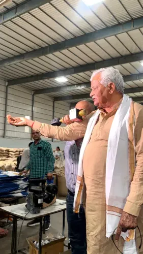 राजस्थान: किरोड़ी लाल मीना का चोमू में बीज माफिया पर छापा, 60 लाख नकली बोरे और एफ्लाटॉक्सिन-दूषित मूंगफली जब्त