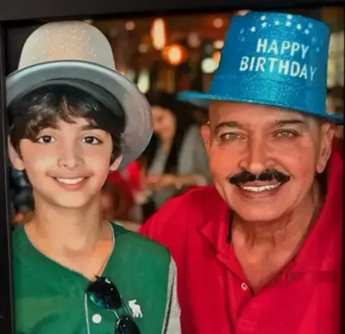राकेश रोशन ने पोते हृदान के 18वें जन्मदिन पर शेयर किया भावुक संदेश, बुलाया 'पसंदीदा युवा'
