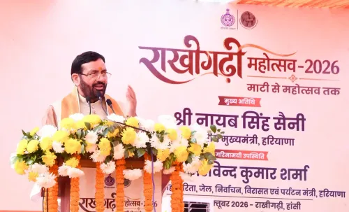 राखीगढ़ी महोत्सव 2026: हरियाणा CM नायब सिंह सैनी ने किया उद्घाटन, ग्राम पंचायत को ₹51 लाख का अनुदान