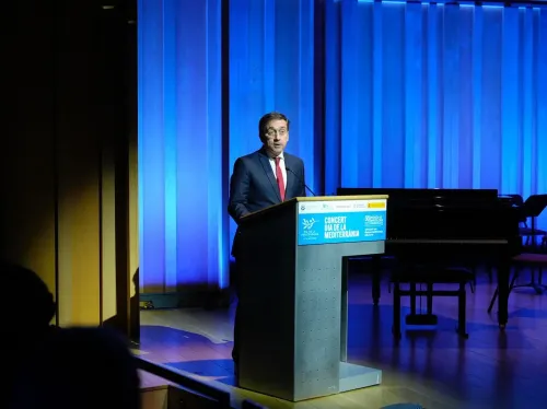 क्या स्पेन के विदेश मंत्री जोस मैनुअल अल्बेरेस भारत की यात्रा पर हैं?