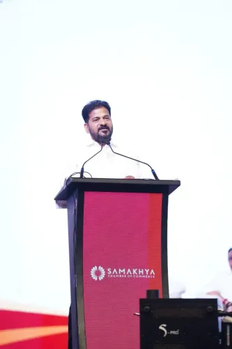 तेलंगाना को वैश्विक निवेश गंतव्य बनाएंगे: रेवंत रेड्डी का 2034 तक $1 ट्रिलियन अर्थव्यवस्था का लक्ष्य