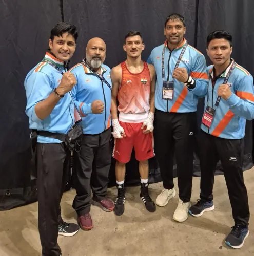 क्या पवन बर्तवाल ने विश्व मुक्केबाजी चैंपियनशिप 2025 में ट्रिनडेड पर जीत दर्ज की?