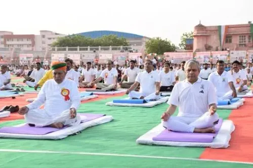 अंतरराष्ट्रीय योग दिवस पर अश्विनी वैष्णव बोले — योग भारत की प्राचीन विरासत, विश्व कर रहा अंगीकार