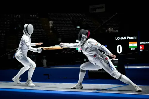 Indian épée fencers Taniksha Khatri, Prachi Lohan set World Championship record