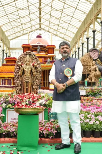 Lalbagh's 220th Flower Show opens; CM Shivakumar plans 3 new Bengaluru parks