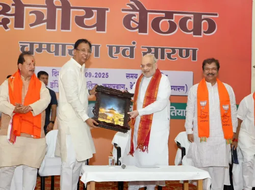 How is HM Amit Shah rallying BJP leaders for Bihar polls?