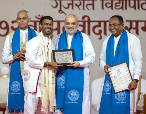 Amit Shah at Gujarat Vidyapith convocation: 900 students receive degrees at 72nd ceremony