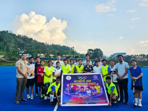 How Did Hockey India Celebrate the 77th Olympic Day?