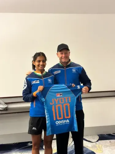 Jyoti completes 100 international caps for India at FIH Nations Cup