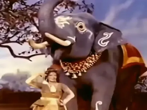 होली विशेष: 'अरे जा रे हट नटखट' गाने के लिए संध्या शांताराम को हाथी के साथ ताल मिलानी पड़ी