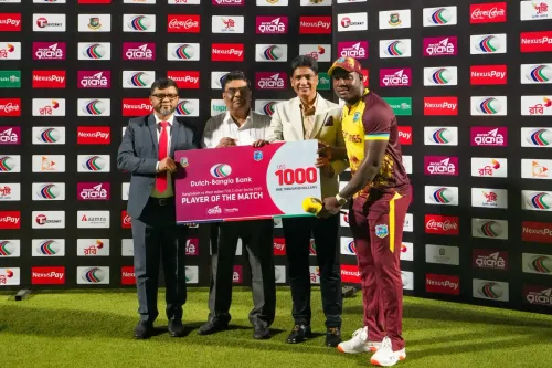 How Did Hope and Powell Lead West Indies to a 16-Run Triumph Over Bangladesh?
