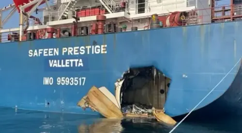 होर्मुज जलडमरूमध्य में टगबोट डूबी: इंडोनेशिया के तीन क्रू सदस्य लापता