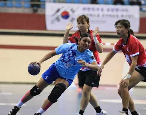 Host Nation India Opens 20th Asian Women’s Handball Championship with Victory Against Hong Kong