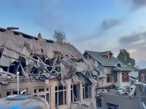 Destruction of Homes Linked to Three LeT Terrorists in J&K