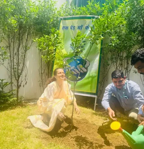 How Did Kangana Ranaut Support PM Modi’s Initiative ‘Ek Ped Maa Ke Naam’ on World Environment Day?