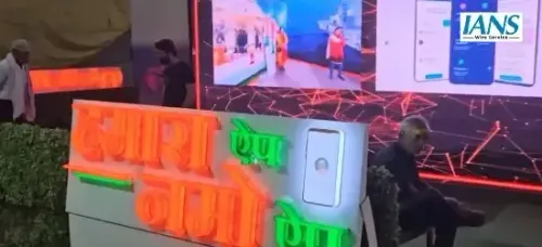 The NaMo App Pavilion's Rise as a Key Attraction at Maha Kumbh