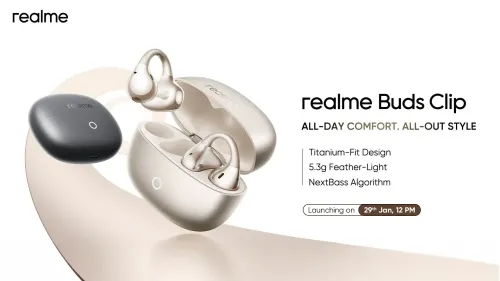 How is realme shaping the future of comfortable listening with Buds Clip?