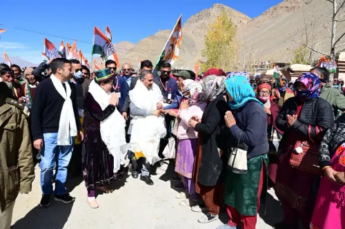 HP CM Moved by Tribal Welcome in Kaza, Spiti Valley