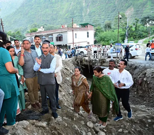 HP CM Sukhu Inspects Rain Damage in Chamba's Rana Mohalla