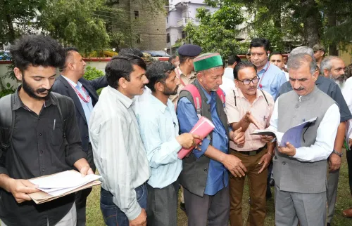 HP CM's Office Holds Public Grievance Session in Chamba