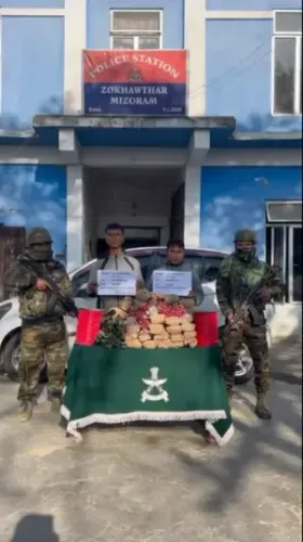 Massive Cache of Explosives Found in Mizoram; Two Myanmar Nationals Arrested