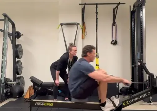 Hugh Jackman's intense workout post goes viral, credits trainer Beth Lewis