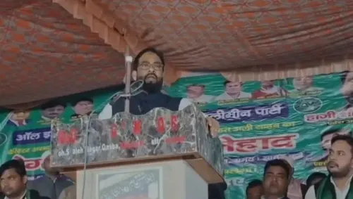 Did AIMIM’s Shaukat Ali Spark Controversy with New Slogan?
