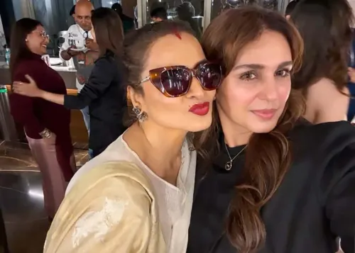 Did Huma Qureshi Have a Magical Evening with Her Forever Icon Rekha?