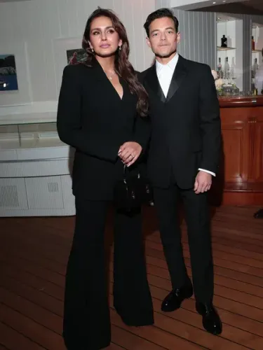 Huma Qureshi meets Oscar winner Rami Malek at Cannes 2025 event