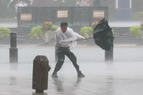 Typhoon Dolphin forces 380,000 evacuations in eastern China, disrupts transport