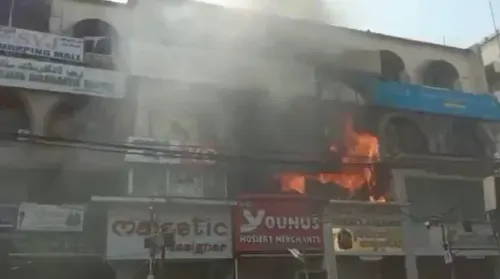 Hyderabad fire near Charminar guts 3 shops; no casualties reported