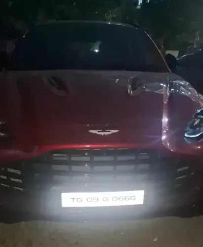 Hyderabad: Jana Sena MP's son booked for killing woman in Aston Martin crash