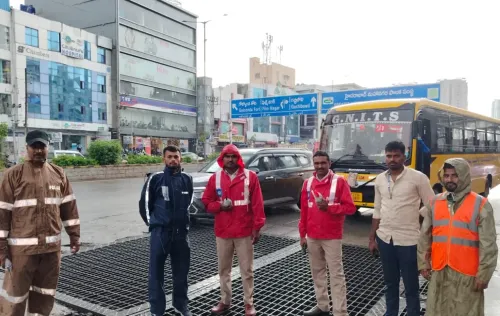 How is Hyderabad Police Commissioner Promoting Safe Riding?