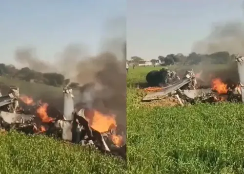 IAF Mirage 2000 Aircraft Crashes in Shivpuri; Pilots Unharmed
