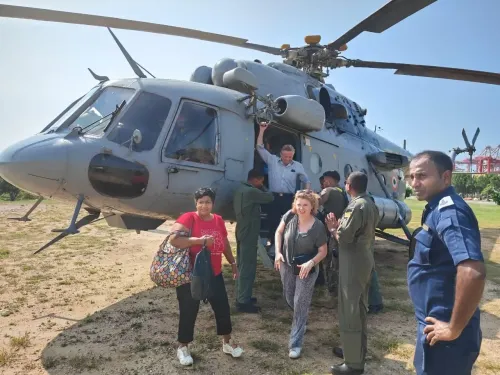 How Did IAF Conduct a Hybrid Rescue Mission to Save Stranded Passengers in Sri Lanka?