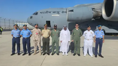 Did the IAF Contingent Land in Dubai for the Dubai Airshow 2025?