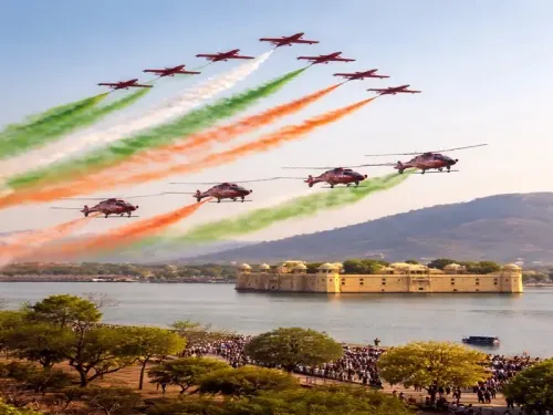 How Did IAF Surya Kiran and Sarang Teams Engage with Jaipur Youth Before the Air Show?