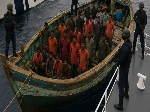 Did the ICG Detain a Bangladeshi Trawler with 15 Fishermen for Intruding into Indian Waters?