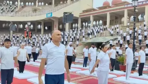 What Happened at the IDY 2025 Grand Yoga Day Event at Attari-Wagah Border?