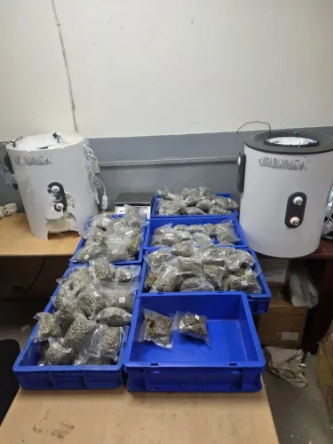 आईजीआई एयरपोर्ट पर ₹5.38 करोड़ का हाइड्रोपोनिक गांजा जब्त, कुआलालंपुर से आए दो तस्कर गिरफ्तार