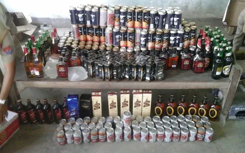 What Led to the Seizure of Illegal Liquor Valued at Rs 54 Lakh in Ahmedabad?