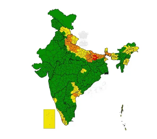 पंजाब के 4 जिलों में IMD का रेड अलर्ट: 60 km/h हवाओं संग भारी बारिश, 11 जून को नाउकास्ट चेतावनी
