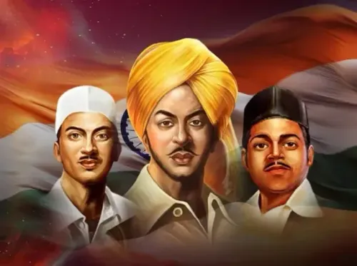 Rahul Gandhi and Kharge Honor the Legacy of Bhagat Singh, Sukhdev, and Rajguru