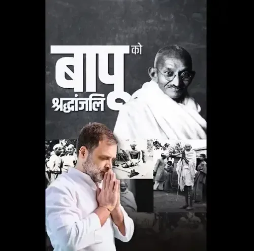 Is Gandhi the Immortal Soul of India? Congress Pays Tribute on His Death Anniversary