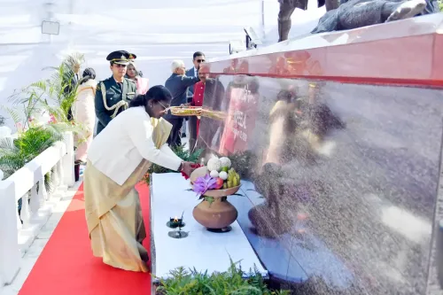 How did President Murmu lead Manipur in commemorating Nupi Lal Day?